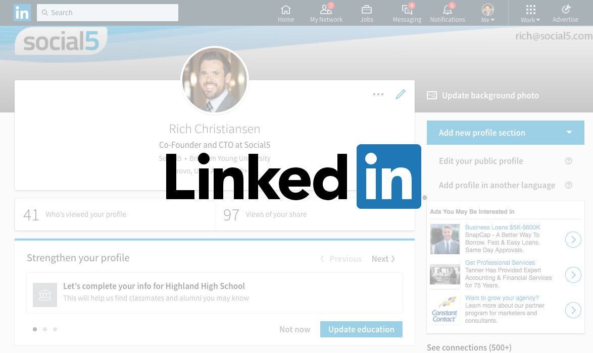 Optimizing Your LinkedIn Profile